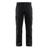 Blaklader 1448 Industry Stretch Kneepad Trousers Black/Hi-Vis Yellow