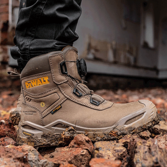 Dewalt Lander Leather Water-Resistant Composite BOA Safety Work Boots