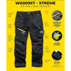 StandSafe WK009XT Xtreme Water Repellent Softshell Holster Pocket Work Trouser - Premium KNEE PAD TROUSERS from Standsafe - Just $65.27! Shop now at Workwear Nation Ltd