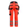 Blaklader 7022 Women's Hi-Vis 4-way stretch trousers
