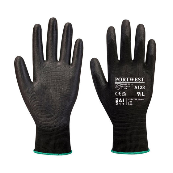 Portwest A123 PU Palm Glove Latex Free - Full Carton (144 pairs) - Premium GLOVES from Portwest - Just £132.01! Shop now at Workwear Nation Ltd