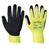 Portwest A340 Hi-Vis Grip Latex Glove - Premium GLOVES from Portwest - Just $2.14! Shop now at Workwear Nation Ltd