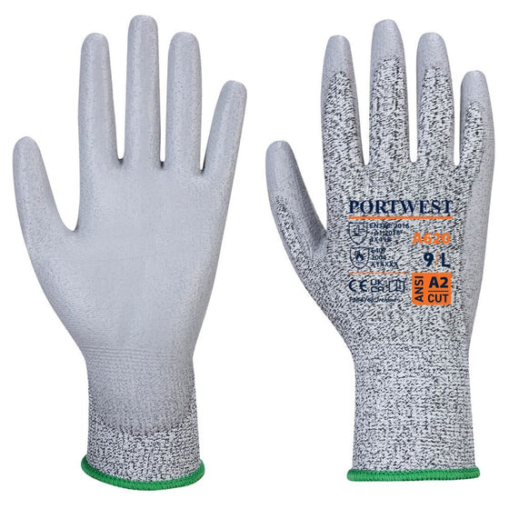 Portwest A620 LR Cut PU Palm Glove - Premium GLOVES from Portwest - Just £3.19! Shop now at Workwear Nation Ltd