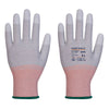 Portwest A696 LR13 ESD PU Fingertip Cut Gloves (Pk12) - Premium GLOVES from Portwest - Just £19.94! Shop now at Workwear Nation Ltd