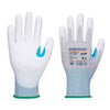 Portwest A699 MR13 ESD PU Palm Gloves (Pk12) - Premium GLOVES from Portwest - Just $49.02! Shop now at Workwear Nation Ltd