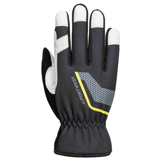 Portwest A775 Stretch Utility Leather Glove