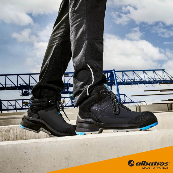 Albatros Taraval Mid Fibreglass Toe Safety Boot - Workwear Nation Ltd