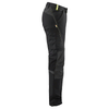 Pantalon de travail Blaklader 1422 4-Way Stretch Service noir / jaune haute visibilité Achetez maintenant chez Workwear Nation !