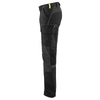 Blaklader 1422 4-Way Stretch Service Work Trousers Black / Hi-Vis Yellow Only Buy Now at Workwear Nation!