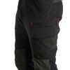 Pantalon de travail Blaklader 1422 4-Way Stretch Service Noir / Rouge Achetez maintenant chez Workwear Nation !
