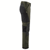 Blaklader 1422 4-Way Stretch Service Work Trousers Olive Green Only Buy Now at Workwear Nation!