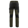 Blaklader 1422 4-Way Stretch Service Work Trousers Dark olive green/Black / 32" Waist, Regular Leg