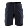 Blaklader 7123 4-Way Stretch Womens Service Shorts Black/Dark grey / UK 14, Regular Leg