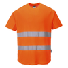 Portwest C394 Hi-Vis Cotton Comfort Mesh Insert T-Shirt