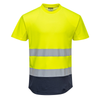 Portwest C395 Hi-Vis Contrast Mesh Insert T-Shirt