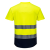 Portwest C395 Hi-Vis Contrast Mesh Insert T-Shirt