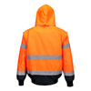 Portwest C465 Hi-Vis 3-in-1 Contrast Bomber Jacket