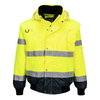 Portwest C465 Hi-Vis 3-in-1 Contrast Bomber Jacket