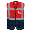 Portwest C476 Warsaw Hi-Vis Contrast Executive Vest