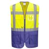Portwest C476 Warsaw Hi-Vis Contrast Executive Vest