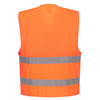 Portwest C494 Hi-Vis Half Mesh Two Band Vest