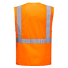 Portwest C496 Madrid Hi-Vis Half Mesh Executive Vest