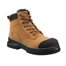  Carhartt F702923 Detroit Rugged Flex Vibram Sole 6 Inch Zip Safety Boot WHEAT / UK 10.5 / EU 45 - Used