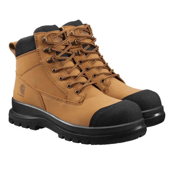 Carhartt F702923 Detroit Rugged Flex Vibram Sole 6 Inch Zip Safety Boot WHEAT / UK 10.5 / EU 45 - Used