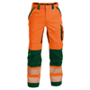 DASSY Odessa 200984 Hi-Vis Kneepad Multi-Pocket Trousers Orange