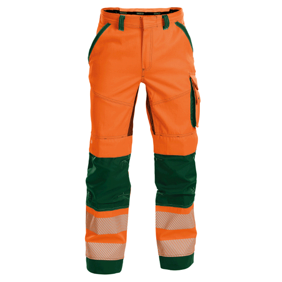 DASSY Odessa 200984 Hi-Vis Kneepad Multi-Pocket Trousers Orange
