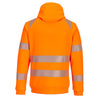 Portwest DX477 Hi-Vis Funnel Neck Full Zip Hooded Sweatshirt - Premium HI-VIS SWEATSHIRTS & HOODIES from Portwest - Just €100.98! Shop now at Workwear Nation Ltd