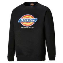  Dickies DT3010 22 Longton Graphic Logo Sweatshirt Black Large - Workwear Nation Ltd