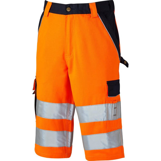 Dickies Industry Hi Vis Work Shorts SA30065 Orange 40" Waist