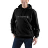 Carhartt 100074 Loose Fit Mid-Weight Logo Graphic Hoodie