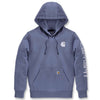 Carhartt 102791 Womens Clarksburg Relaxed Fit Midweight Logo Sleeve Sweatshirt