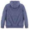 Carhartt 102791 Womens Clarksburg Relaxed Fit Midweight Logo Sleeve Sweatshirt
