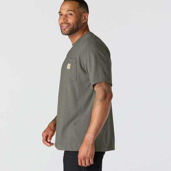 Carhartt 103296 Relaxed Fit Heavyweight Short Sleeve K87 Pocket T