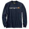 Carhartt 104107 Dearborn Relaxed Long Sleeve Logo T-Shirt