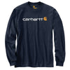 Carhartt 104107 Dearborn Relaxed Long Sleeve Logo T-Shirt