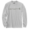 Carhartt 104107 Dearborn Relaxed Long Sleeve Logo T-Shirt