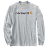 Carhartt 104107 Dearborn Relaxed Long Sleeve Logo T-Shirt