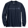 Carhartt 104107 Dearborn Relaxed Long Sleeve Logo T-Shirt