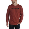 Carhartt 104107 Dearborn Relaxed Long Sleeve Logo T-Shirt