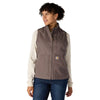Carhartt 104224 Women's Washed Duck Mock Neck Gilet Bodywarmer