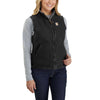 Carhartt 104224 Women's Washed Duck Mock Neck Gilet Bodywarmer