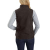 Carhartt 104224 Women's Washed Duck Mock Neck Gilet Bodywarmer