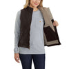 Carhartt 104224 Women's Washed Duck Mock Neck Gilet Bodywarmer