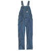 Carhartt 104672 Denim Bib Dungarees Darkstone / Waist 44" / Leg 34"