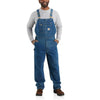 Carhartt 104672 Denim Bib Dungarees Darkstone / Waist 44" / Leg 32"