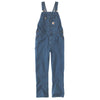 Carhartt 104672 Denim Bib Dungarees Darkstone / Waist 44" / Leg 34"